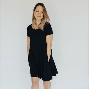 CJLA Favorite Swing Dress (Black)